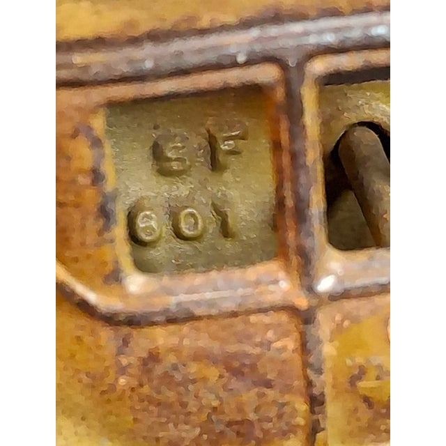Antique 1920s Kilgore Cast Iron Ford Model T Coupe Toy Car Dark Mustard Yellow Sf600a For Sale - Image 13 of 17