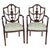 Antique Federal Revival Shield Back Armchairs, 1920s, Set of 2 For Sale - Image 14 of 14