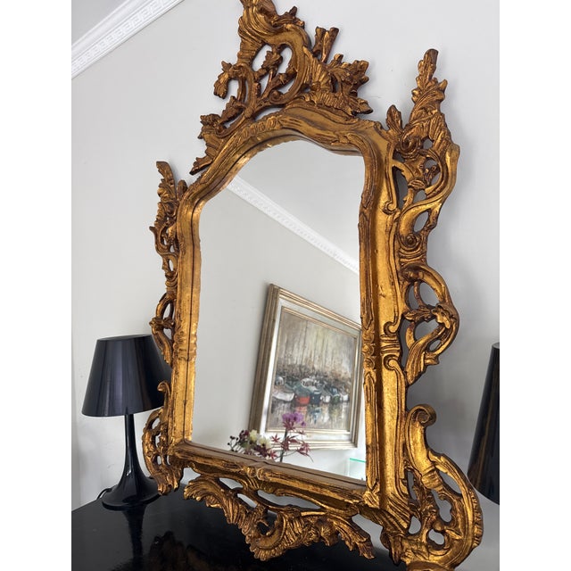 Two Versailles Giltwood Mirrors For Sale - Image 9 of 11