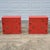 This is a great pair of midcentury modern Asian style cabinets that can be used as nightstands or end tables, or they can...