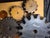 Early 20th Century Vintage Industrial Era Gear Wall Art, Steampunk For Sale - Image 5 of 17