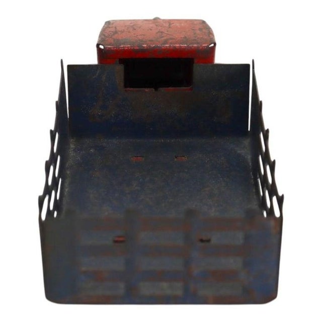 Antique Pressed Steel Sunshine Biscuits Advertising Truck Unsigned C1920 For Sale - Image 10 of 11