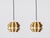Vintage Swedish Trava Pendant Lamps by Carl Thore for Granhaga Metallindustri, 1960s, Set of 2 For Sale - Image 17 of 17