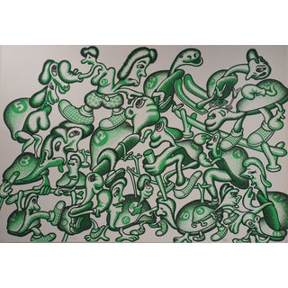 Pat Andrea, Olympic Games Athletes, Original Signed Lithograph For Sale