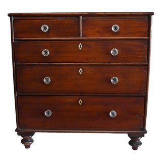 Antique Victorian Mahogany Apprentice Chest of Drawers, 1840 For Sale