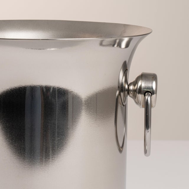 Silver Mid 20th Century France Silver Ice Bucket For Sale - Image 8 of 15