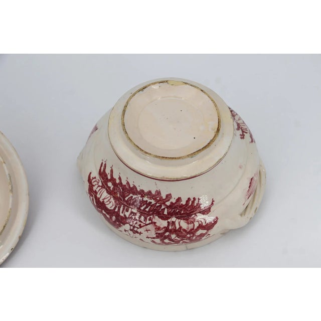 19th Century Portuguese Earthenware Small Covered Tureen For Sale - Image 11 of 12