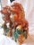 1970s Colorful Ceramic Foo Dogs - a Pair For Sale - Image 4 of 13