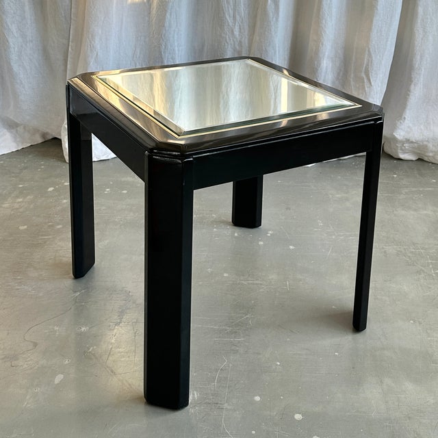 Mid-Century German Mirror Top Coffee Table, 1950s For Sale - Image 12 of 12