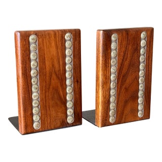 Vintage Pair of Mid Century Bookends Designed by Gordon & Jane Martz for Marshall Studios For Sale