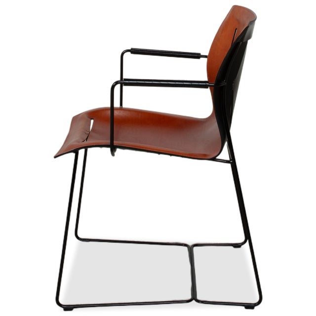 Leather Chairs from Cuoio, Set of 4 For Sale - Image 18 of 18