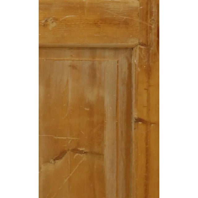 Rustic European Late 19th Century Single Glass French Door For Sale - Image 3 of 5