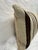 Turkish Hemp Pillow Cushion Natural Beige Brown Black Pillow Cushion Cover 16" x 24" For Sale - Image 4 of 4