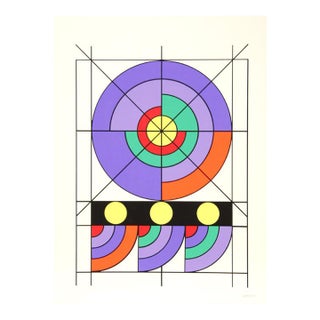 1971 Edival Ramosa "Sin Titulo" Print For Sale