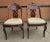 Pair 19th Century American Empire Carved Magogany and Needlepoint Upholstered Chairs For Sale - Image 4 of 11