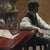 After Louis Moe, Interior from an Artist's Studio, 1890s, Oil Painting on Canvas For Sale - Image 6 of 9