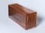 Walnut wood, with clean and minimalistic lines. Probably by brazilian manufacture of the 1960s. Very good condition.