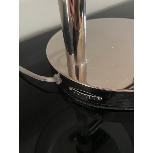 Silver Lauren Ralph Lauren Articulating Table Desk Lamp For Sale - Image 8 of 9