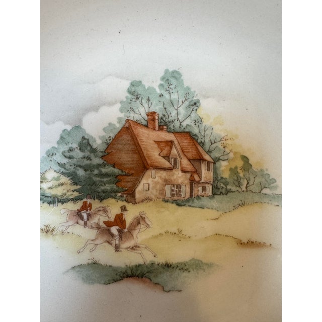 1970s Noritake Keltcraft “Pursuit” Porcelain Tea Set, 26 Pieces For Sale - Image 10 of 12