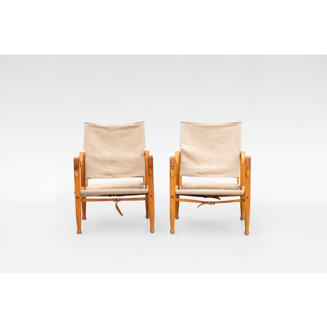 Designed in 1933 by Kaare Klint, the father of Danish modernism, the Safari Chair stands as one of the earliest and most...
