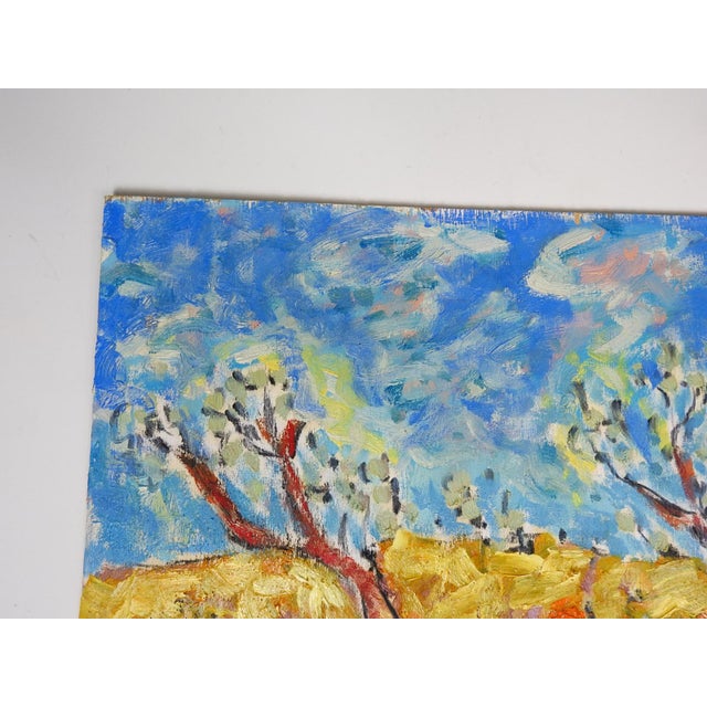 Contemporary Impressionist Joshua Tree Landscape Painting For Sale - Image 4 of 7