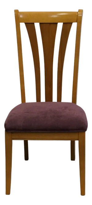 Stanley Furniture Blonde Wood Contemporary Modern Slat Back Dining Side Chair 454-11-60