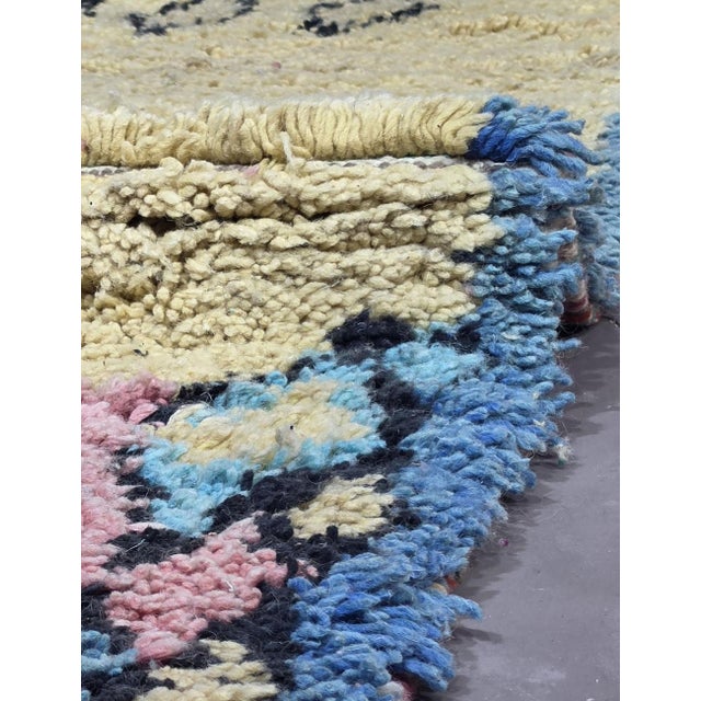 2020s Boho Moroccan Wool Rug - 10.3 X 6.6 Ft For Sale - Image 5 of 6