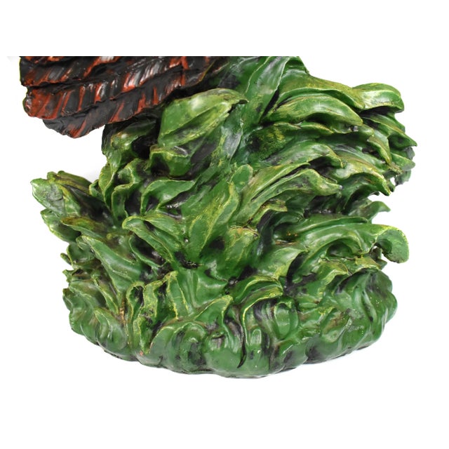 Mid-Century Large Colorful Rooster Sculpture For Sale - Image 10 of 12