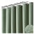 Dynamene Sage Green Shower Curtai For Sale