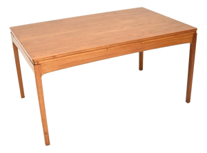 Vintage Danish Extending Dining Table in Teak, 1960s