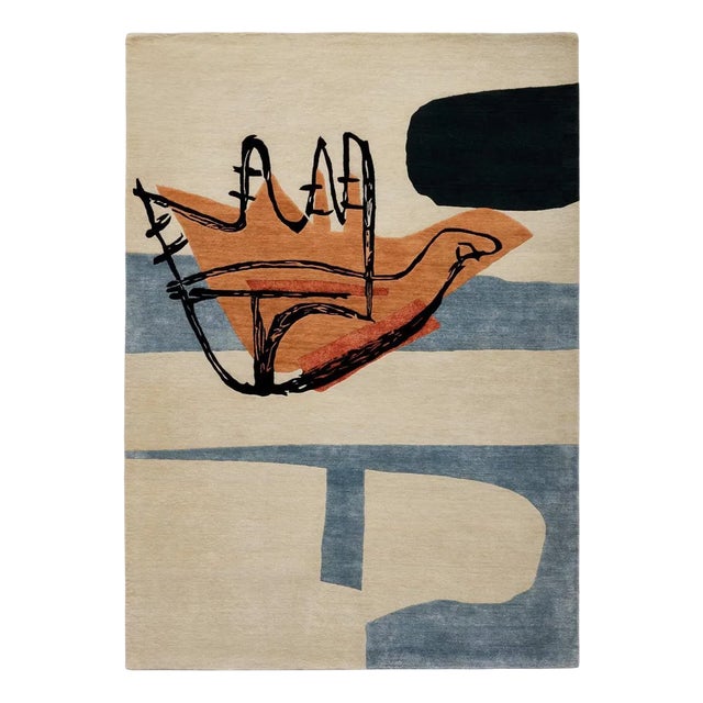 The Open Hand Rug by Le Corbusier For Sale