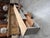 Antique Workshop Cabinet Converted into TV Stand For Sale - Image 6 of 9