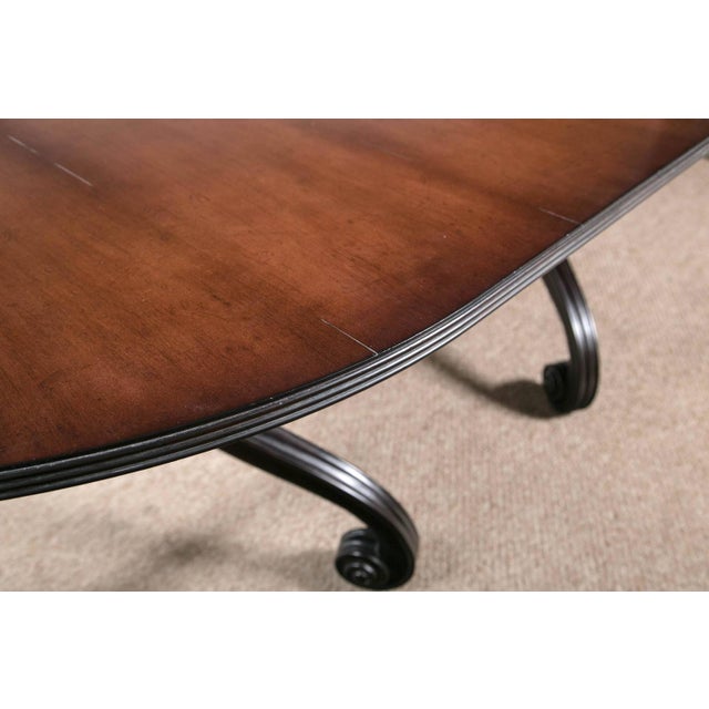 Ralph Lauren Scroll Base Dining Table Chairish