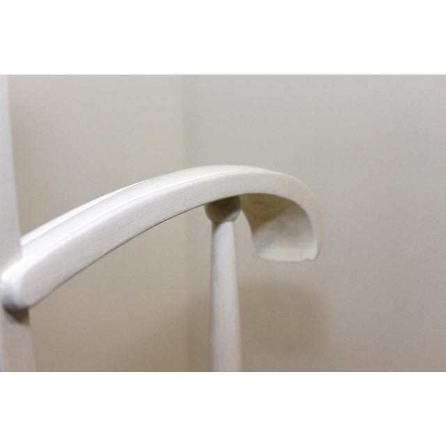 Wood Art Nouveau White Lacquered Beech Armchair by Josef Hoffmann For Sale - Image 7 of 18