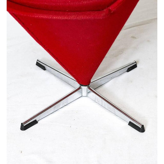 Verner Panton "Cone" Chair For Sale - Image 10 of 10