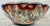 Vintage Scalloped Edge Imari Bowl Decorated With Colorful Floral Patterns & Butterflies From Japan - Circa 1940 For Sale - Image 12 of 12