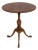 Stickley Round Cherry Pedestal Occasional Lamp Table For Sale