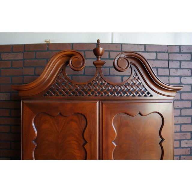 In the tradition of the American south this secretary desk was lovingly crafted to be cherished for generations. A...