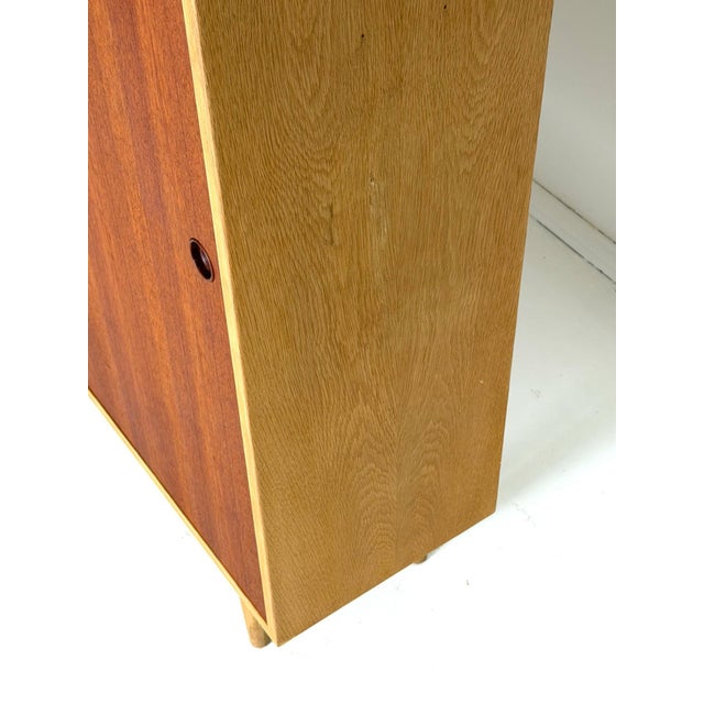 Brown Cabinet in Oak & Teak from Børge Mogensen, 1950s For Sale - Image 8 of 11