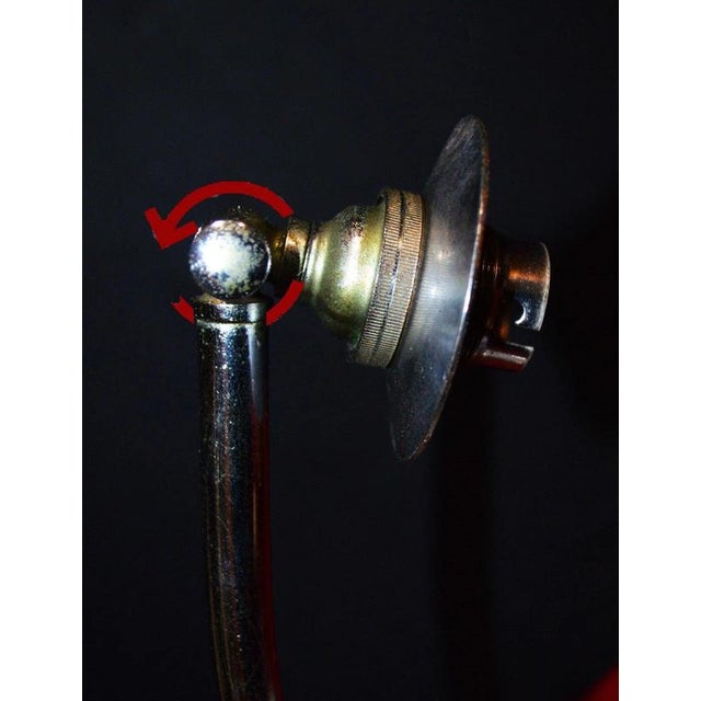 Art Deco Italian Figural Dancer Table Lamp with Art Glass Shade, 1930s For Sale - Image 17 of 18