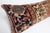 Textile Antique Persian Heriz Lumbar Rug Pillow – Rare Handwoven Textile -16'' X 43'' For Sale - Image 7 of 10