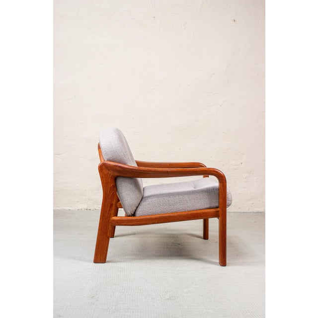 1980s Vintage Danish Teak Easy Chair from Komfort, 1980s For Sale - Image 5 of 18