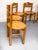 Pine Dining Chairs in the style of Rainer Daumiller, 1970s, Set of 6 For Sale - Image 4 of 18
