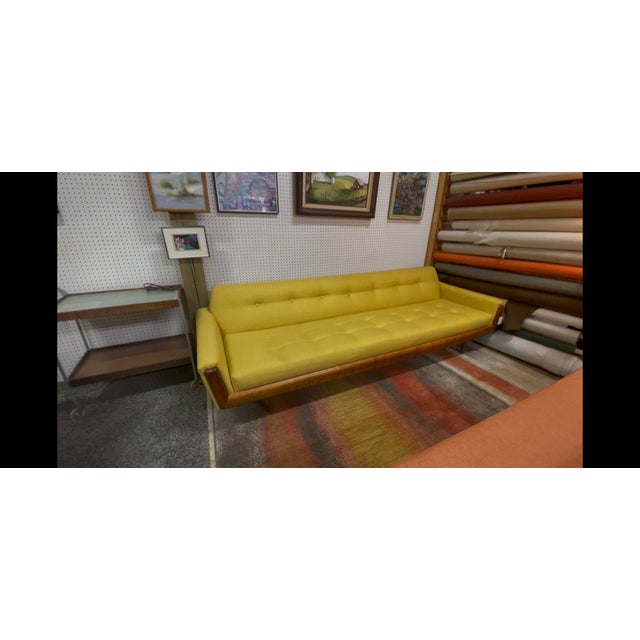 Mid-Century Modern 1960s Mid Century Gondola Sofa For Sale - Image 3 of 5
