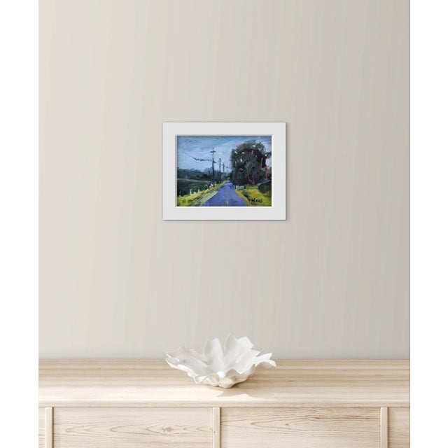 Backroads, Modern Impressionist Oil Landscape For Sale - Image 4 of 7