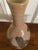 Ceramic Abstract Southwest Studio Art Pottery Vase in Blush, Peach, Brown For Sale - Image 7 of 12