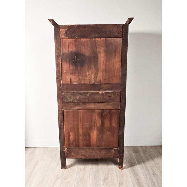 Cherry French Bonnetière, Circa 1820 For Sale - Image 4 of 10