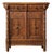20th Century Carved Wooden Cabinet, 1940s For Sale