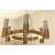 Carrara Marble Gold Ring Chandelier by Simoeng For Sale - Image 4 of 9