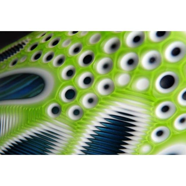 2020s One-of-a-Kind Murano Glass Vase by the Ferro Brothers For Sale - Image 5 of 6